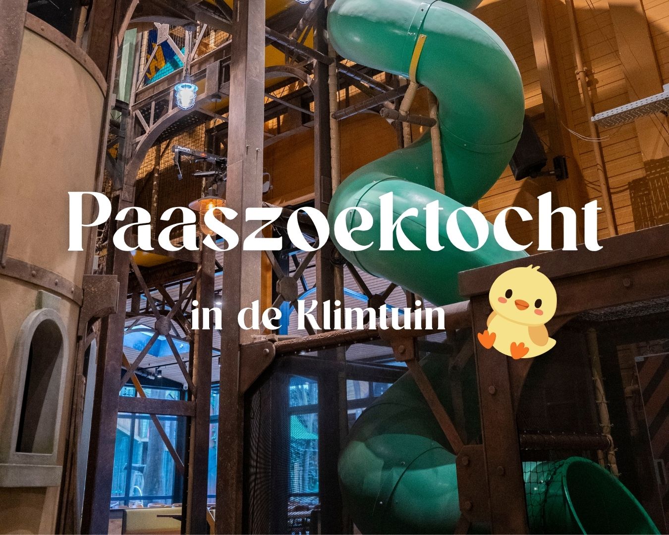 Paaszoektocht in de Klimtuin