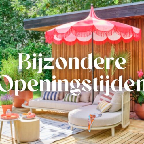 Bijzondere openingstijden